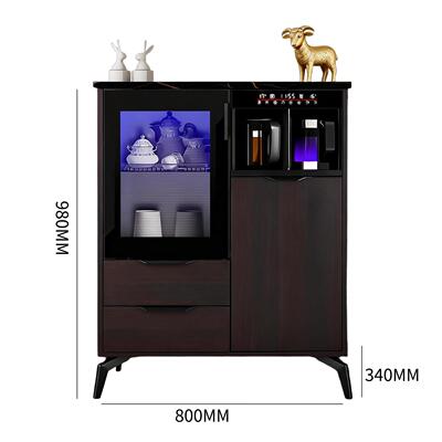 2026自实木高端茶机能17990智语音家用饮吧水机全动消毒烘干一体