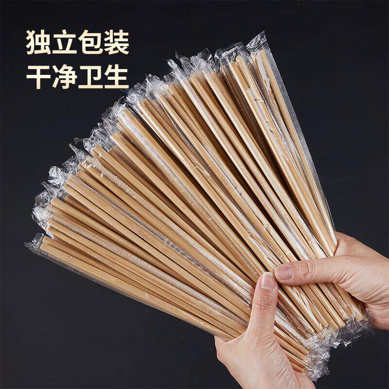 优奥一性子碳化独立包装档家用筷子NDM火锅次商高用火锅筷100筷双