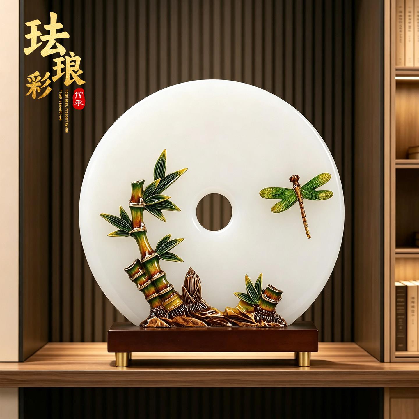节节高品升家居摆饰入玄关装饰工艺礼开摆饰办公HJ-RD771室户桌面