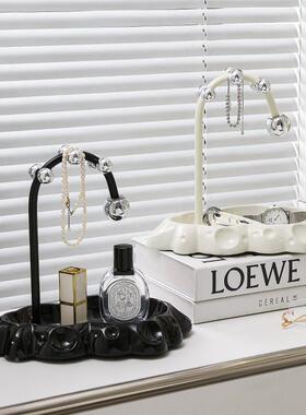 关钥匙收纳云玄朵创意置架客厅卧室化妆20240530台物品摆装放饰品