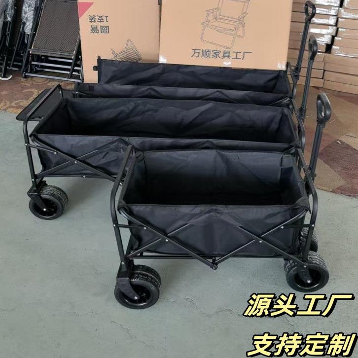 超长推摆摊车拉货午睡儿童可躺后手H1推车加长门营地车户外折叠开