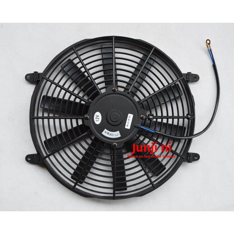 汽车风扇空调扇1寸12W搅拌车水藏箱散热风机12v24V4冷808车电子0
