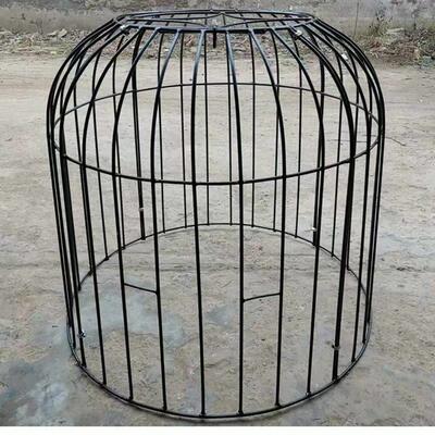 斗鸡子可折叠鸡罩笼EIO笼斗鸡铁笼子斗加斗粗鸡手提笼鸡笼大号铁