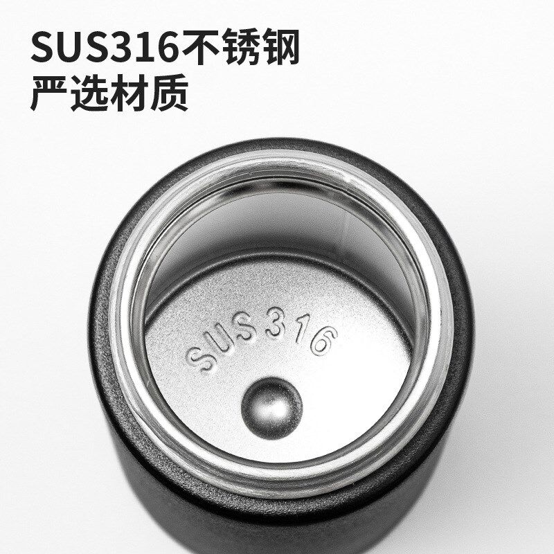 速发礼约保温杯简量迷你6不锈钢随身杯商务轻品茶水分离水杯子