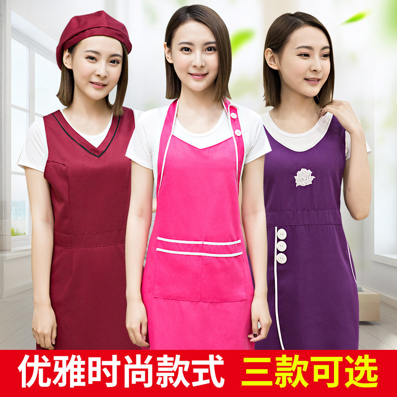速发围理LOG服印字美发裙发母婴店专用美甲院工作O时尚