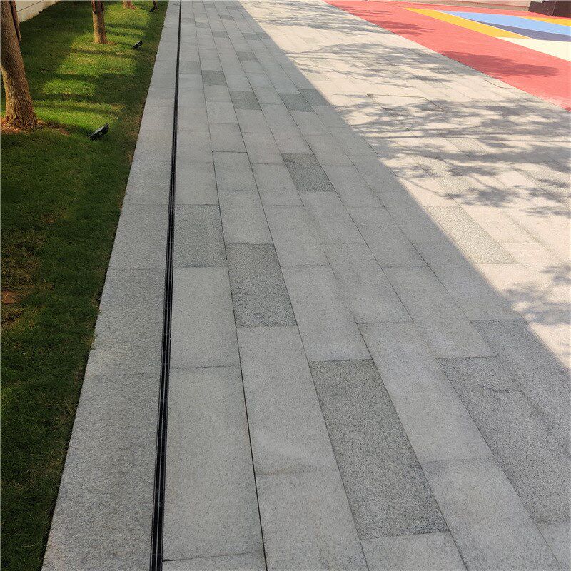 速发黄锈石侧石路侧石路平石 路沿石马路牙子路缘石 芝麻白侧石路