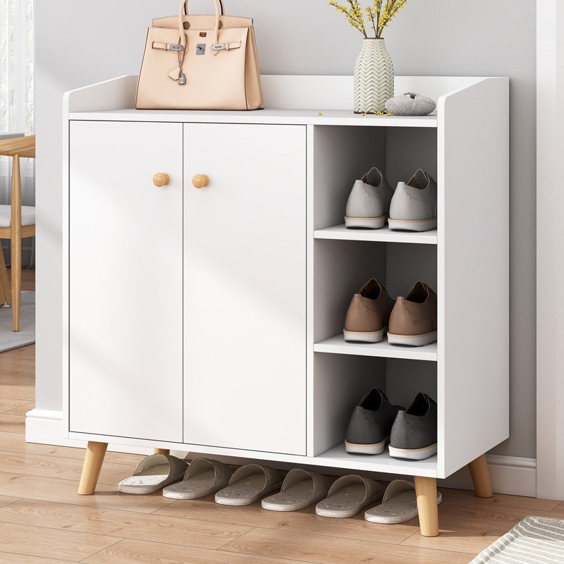 速发鞋柜家子门柜入门简易靠墙入户柜轻奢大容量柜用储物口小户型