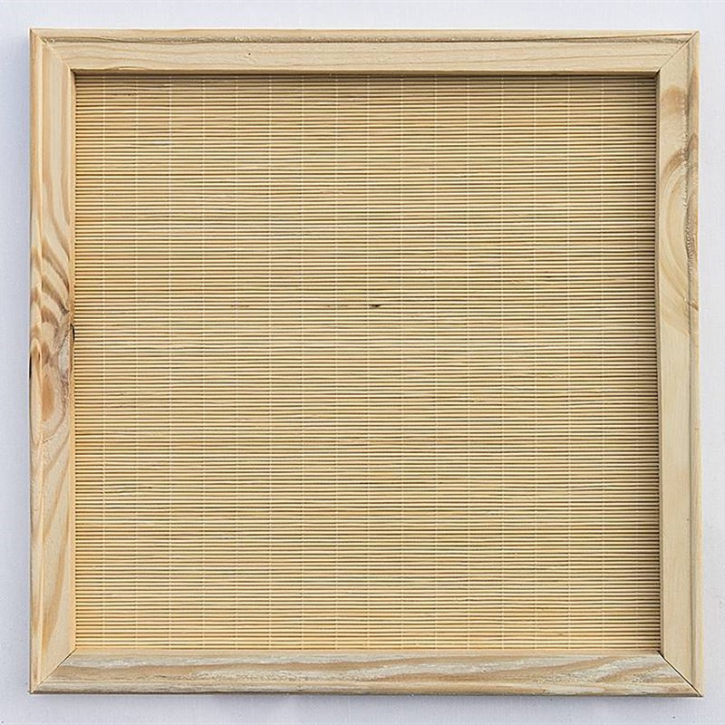 现货速发幼儿园墙面装饰工艺品摆饰创意竹筐画框竹盘楼道壁饰壁饰图片