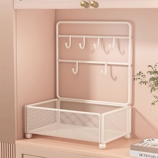 速发玄关收纳装物盒门件入户摆口鞋柜上置饰架桌面挂墙整理的神器