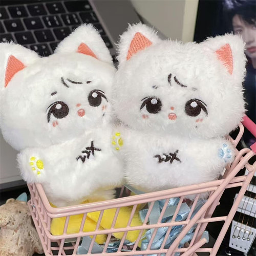TF家族朱志鑫喵小志10CM棉花娃娃