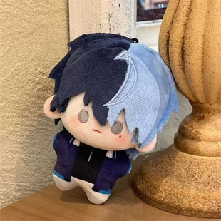 初音未来缤纷舞台青柳冬弥属性10cm棉花娃娃毛绒玩偶公仔动漫周边