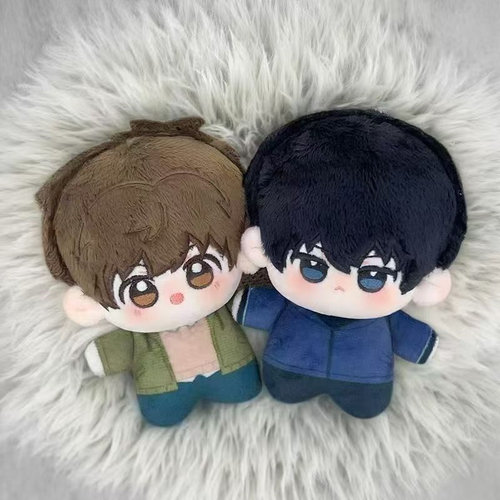 盗墓笔记吴邪张起灵10cm棉花娃娃