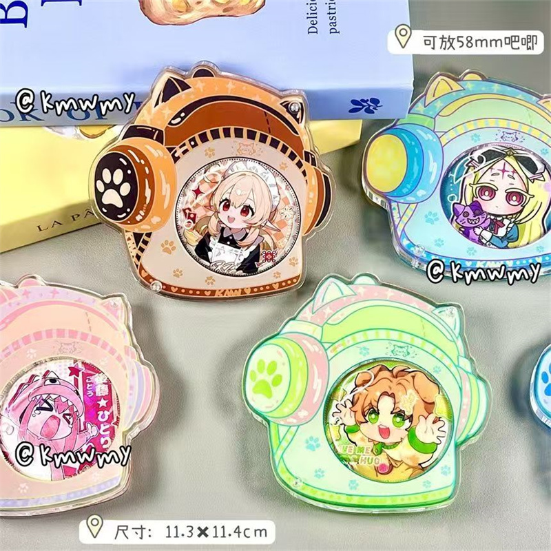 猫包吧唧收纳盒谷美徽章保护套