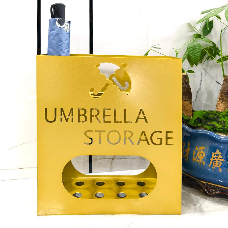 雨伞架公司酒店商店售楼部入门雨伞收纳架箱简约伞桶放伞置物架子