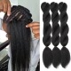 Synthetic Straight hair非洲辫 Bundles Premium Crochet Vixen