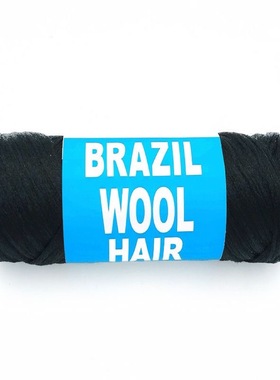 非洲Brazil假发woolhair线脏辫子发丝毛线球