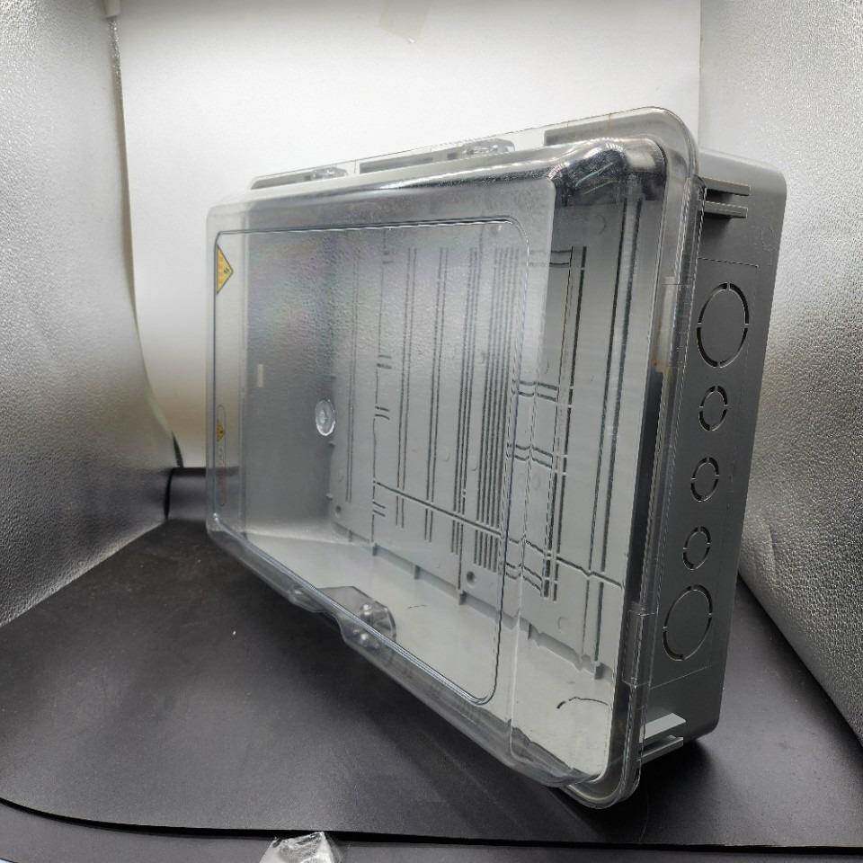 户外防雨防尘胶箱可挂锁防盗防晒塑料透明多功能电表箱计量箱