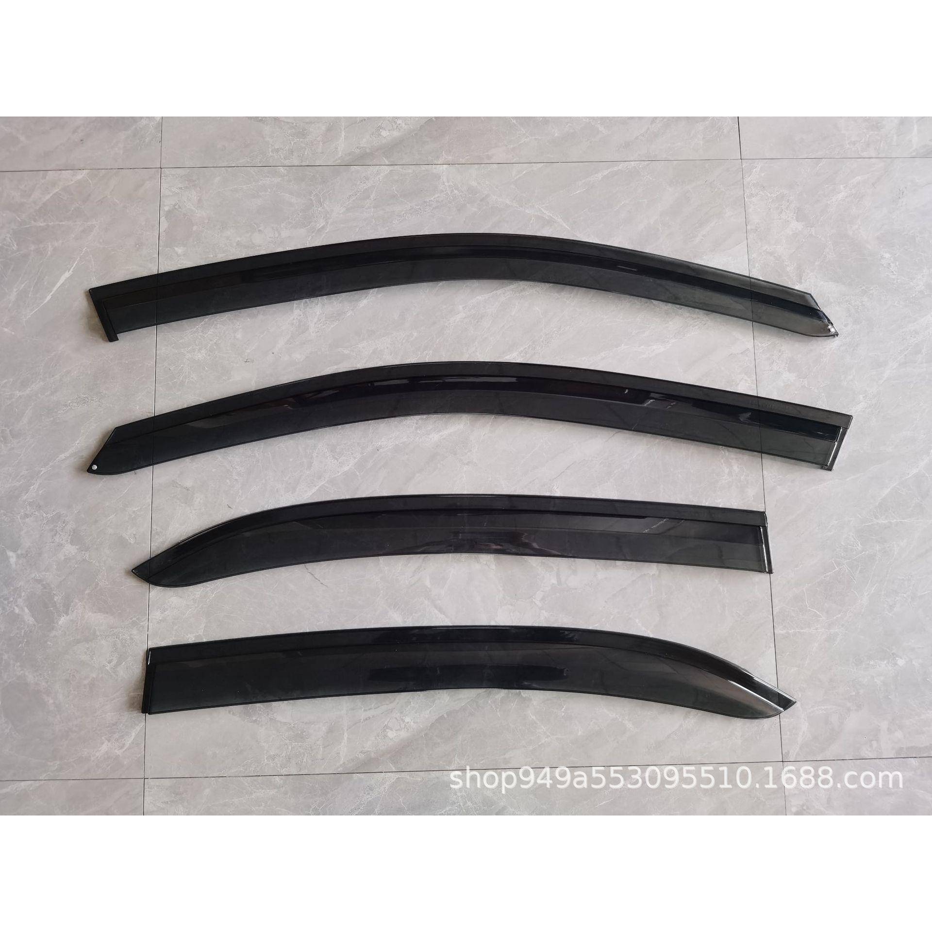 适用于18福瑞迪FORTE黑武士晴雨挡雨眉装饰改装遮雨档