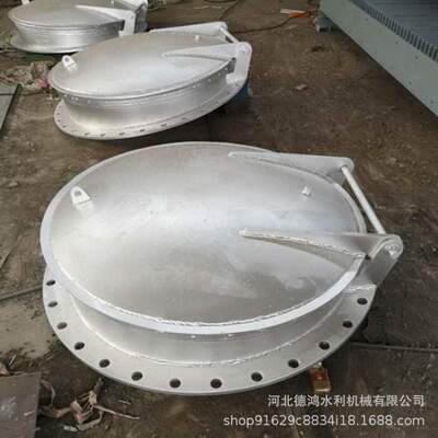 304不锈钢拍门现货供应拍门管道侧开拍门管道节能圆拍门