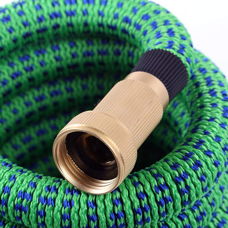 75FT三倍伸缩花园水管高温耐磨园林工具浇花洗车高压水枪套装