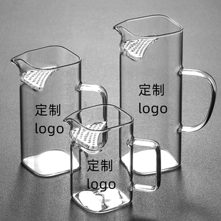 商务广告杯茶杯logo定做礼品纪念订制水杯定制玻璃杯刻字杯子印字