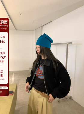 牙套大汪【高智养马人】多个富婆追着问*100羊毛双面尼拼皮领外套