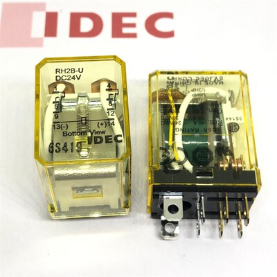 IDEC正品和泉RH2B-UL-DC24V RH2B-U-AC220V继电器ULAC220V UDC24V