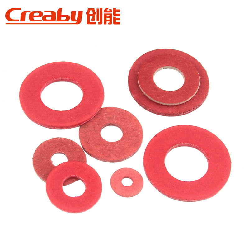 绝缘垫片红钢纸垫圈快巴纸红介子紧固平垫M2J/M2.5M3M4M5M8