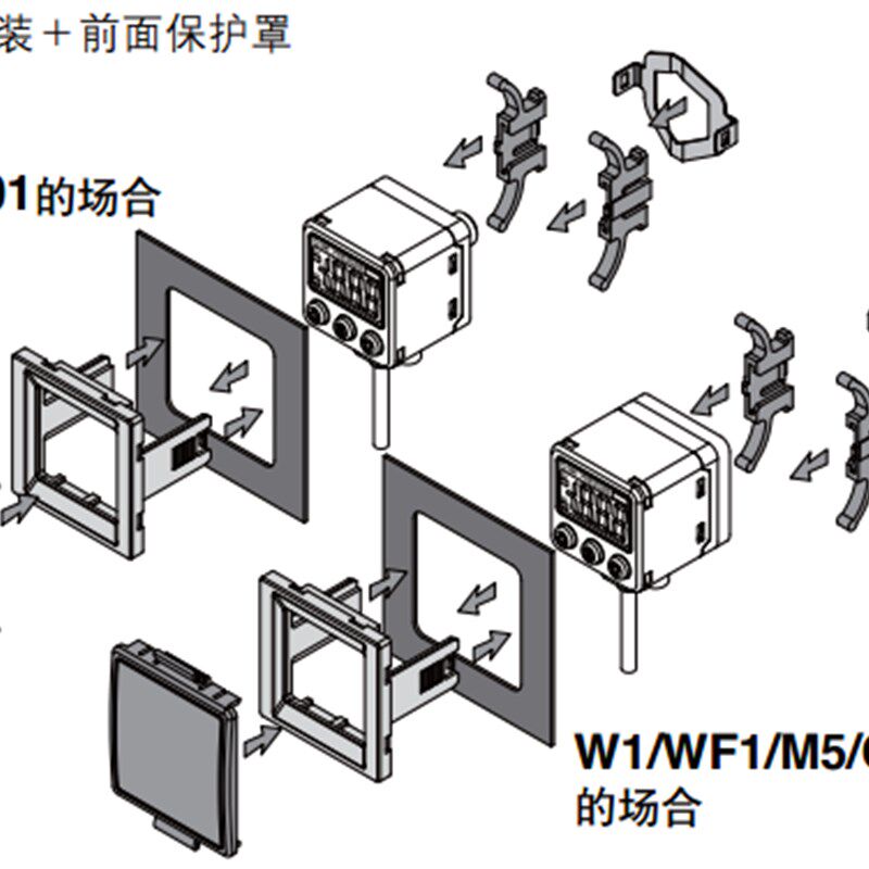 数显压力开关ZSE40AF ZSE40A-01-R ISE40A-01-R/T/S-M 原装正品现