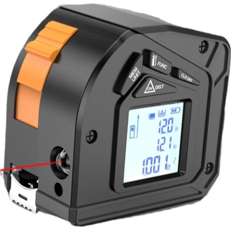 量数显激光卷尺高精度电子尺测量仪房仪红外线激光测距卷尺多功能
