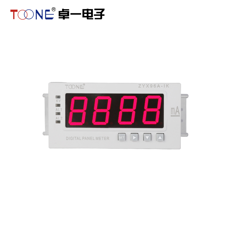 卓一单相交直流数显智能电流表电压表ZYX96A-I/U96*48DP35三位半
