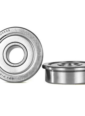 日本进口MF117 137ZZ法兰轴承F687 697 607 627内径7微型小轴承P5