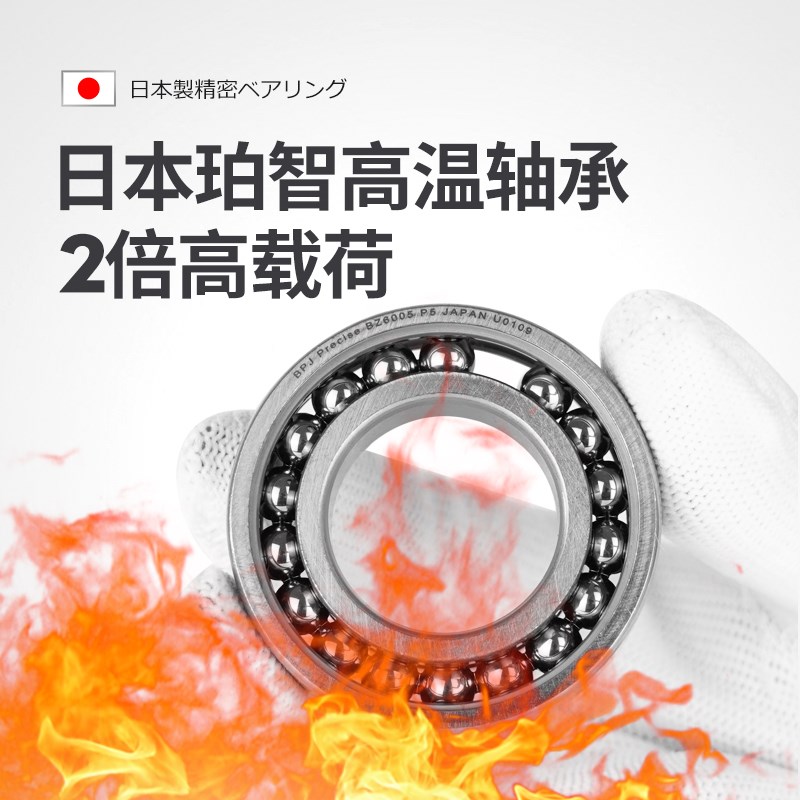 日本BPJ进口高温轴承BZ6007 BZSY6007ZZ/P5耐高温深沟球轴承大全