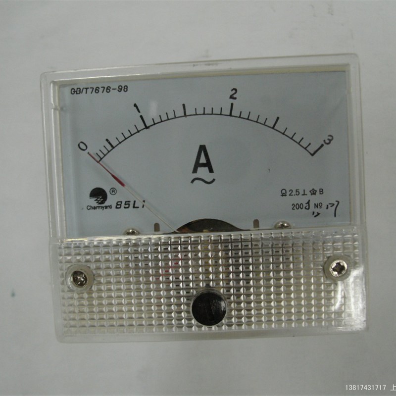 85L1 1A 2A  3A  5A 10A  交流指针式电流表 仪表安培仪表 AC电流