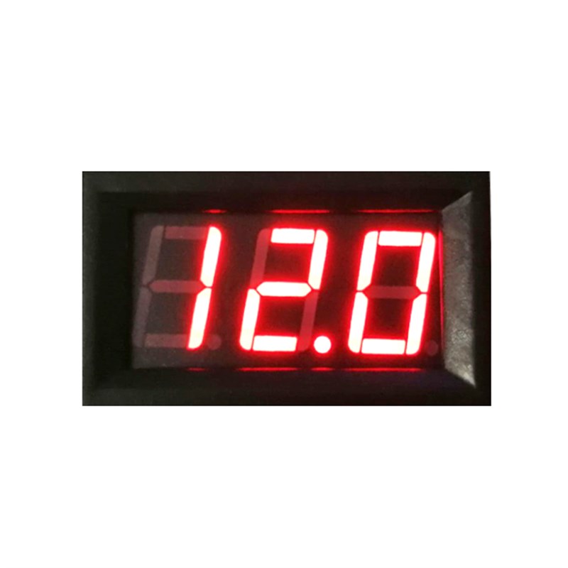 三线直流数显电压表头 数字电压表 DC0V-30V  DC0V-100V 反接保护