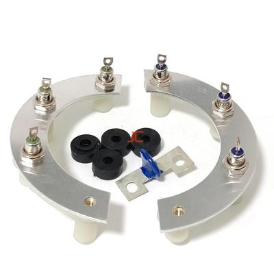 无刷小型发电机组整流轮RSK1001 2001 5001 月牙型配件整流二极管