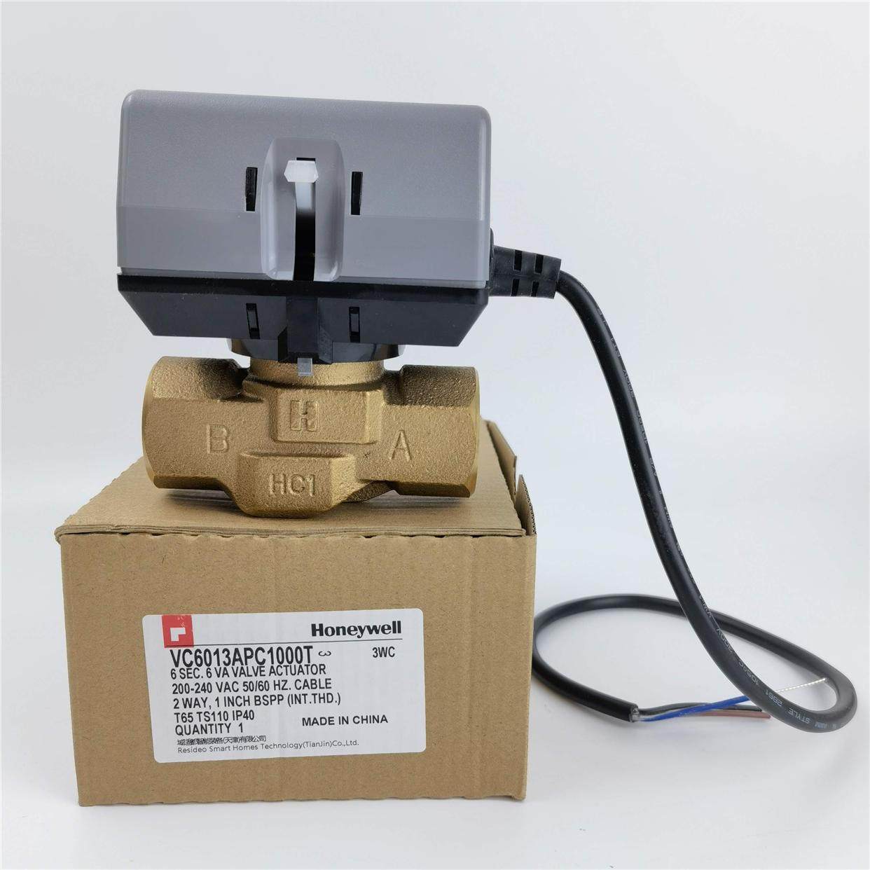 霍尼韦尔VC6013/VC4013AJC1000T VC6013APC1000T 二通风机盘管阀