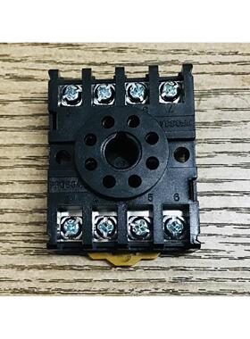 PF083A时间继电器底座8脚导轨底座配时间继电器通用PF113A 11脚