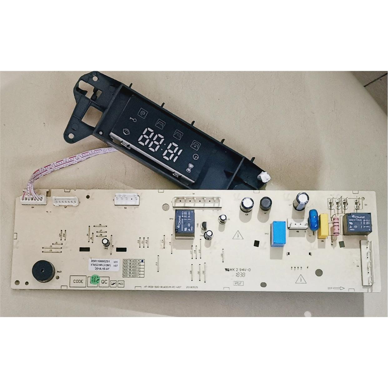 适用于格兰仕洗衣机 XQG80-S912V 显示板268110000253电脑板
