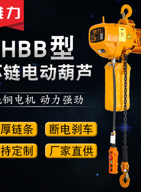 定制koio380V电葫芦1吨2吨3吨5t3米起重机环链 电动葫芦
