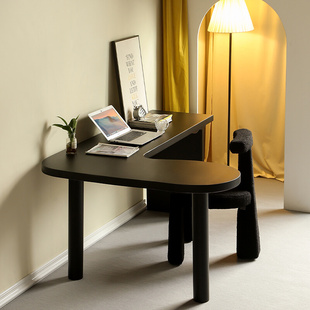 家用拐角式 转角书桌实木电脑桌台式 写字书桌卧室简约办公桌工作台