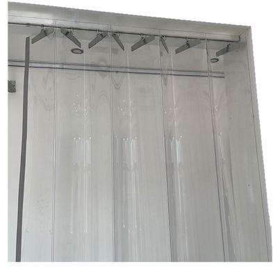 门帘隔断帘透明门帘防冷气折叠PVC软隔热车间防尘遮挡帘轨道窗帘