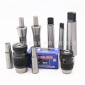 自紧式 钻夹头0.6 6B10 中性彩盒包装 10B12莫氏锥柄钻夹头R8接杆