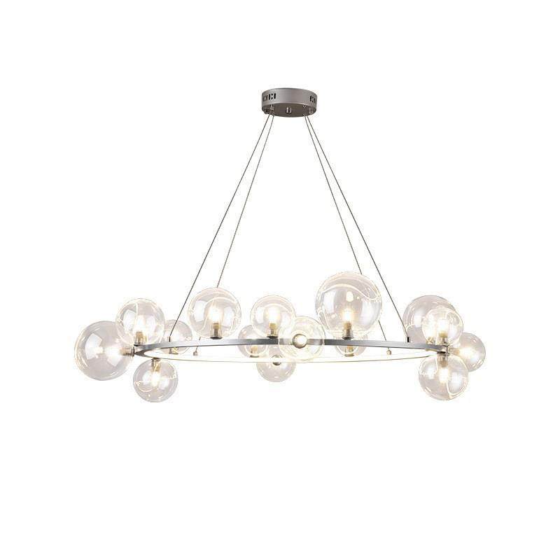 北欧魔豆玻璃圆球泡泡灯现代客厅餐厅吊灯简约个性艺术护眼吊灯,家装灯饰光源,智能吊灯,淘宝优惠券,粉丝福利购,淘宝优惠卷