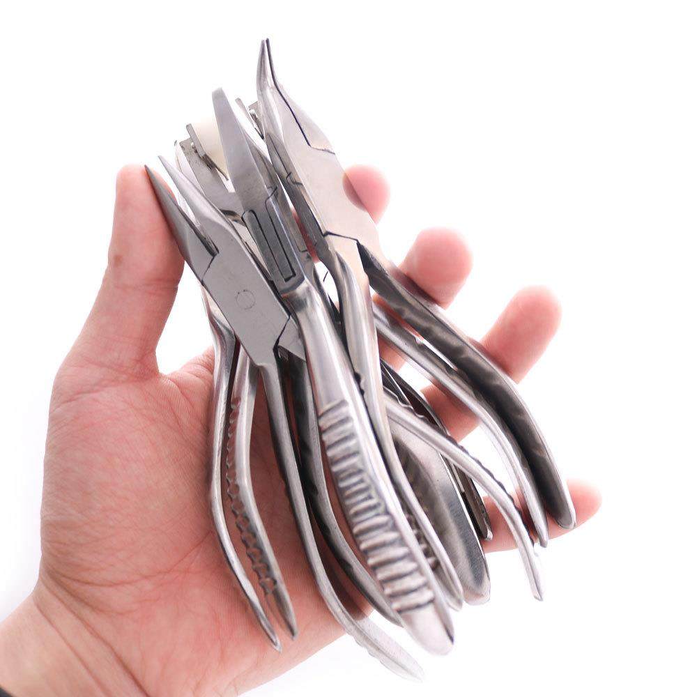 204不锈钢珠宝首饰胶钳眼镜框钳多功能调节钳白色胶咀钳子鼻托钳,五金/工具,尖嘴钳,淘宝优惠券,粉丝福利购,淘宝优惠卷