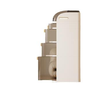 夹缝收纳柜卫生间置物架抽屉式厨房储物柜厕所马桶边柜窄缝收纳柜