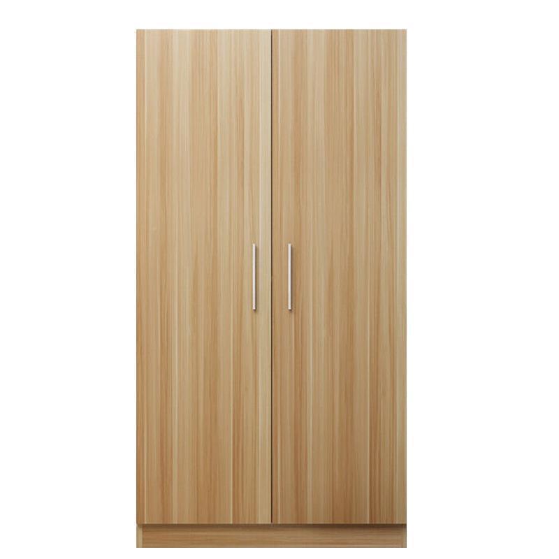 二门更302柜简易衣柜浅员衣工浴室宿舍木质更衣柜桃胡色健身房衣