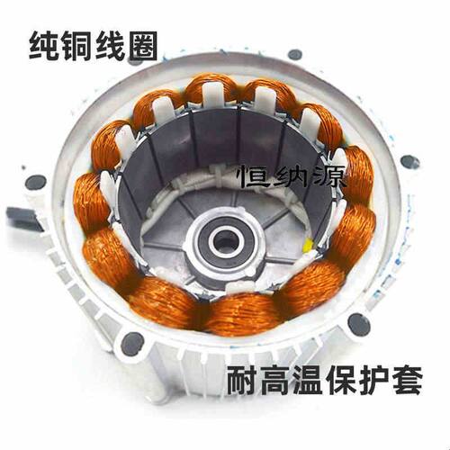 48v800w1000w直流无刷电机60伏1200w工程车手推灰斗车电动三轮车