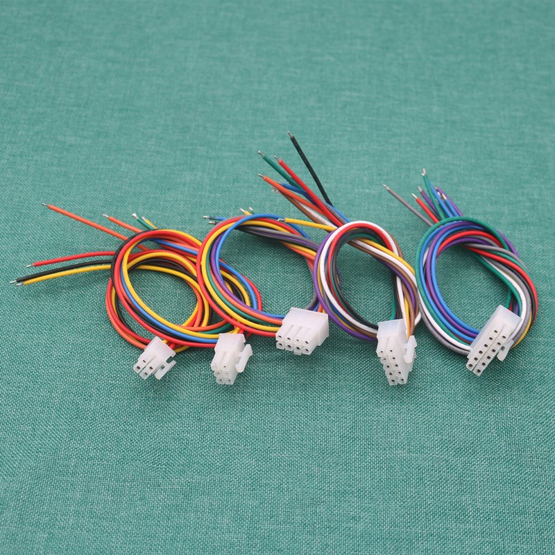 车载音响低音炮功放高转低电平音频电源输入线公母对插端子连接头