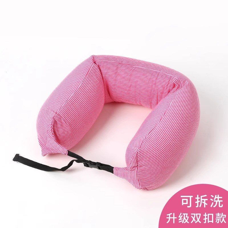 日式U型枕泡沫粒子枕多功能旅行枕u形枕护颈枕汽车飞机枕3759